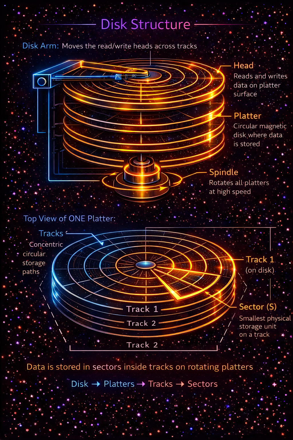 Disk Structure Diagram